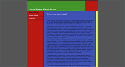Desktop Screenshot of jerrywindowandrepairservice.net